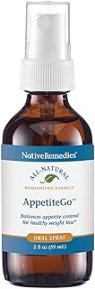 Native Remedies AppetiteGo Tonic - Natural Homeopathic Formula Temporarily Relieves Feelings of Hunger or an Empty Stomach - Reduces Desire for Stress Eating or Food Cravings - 59 mL