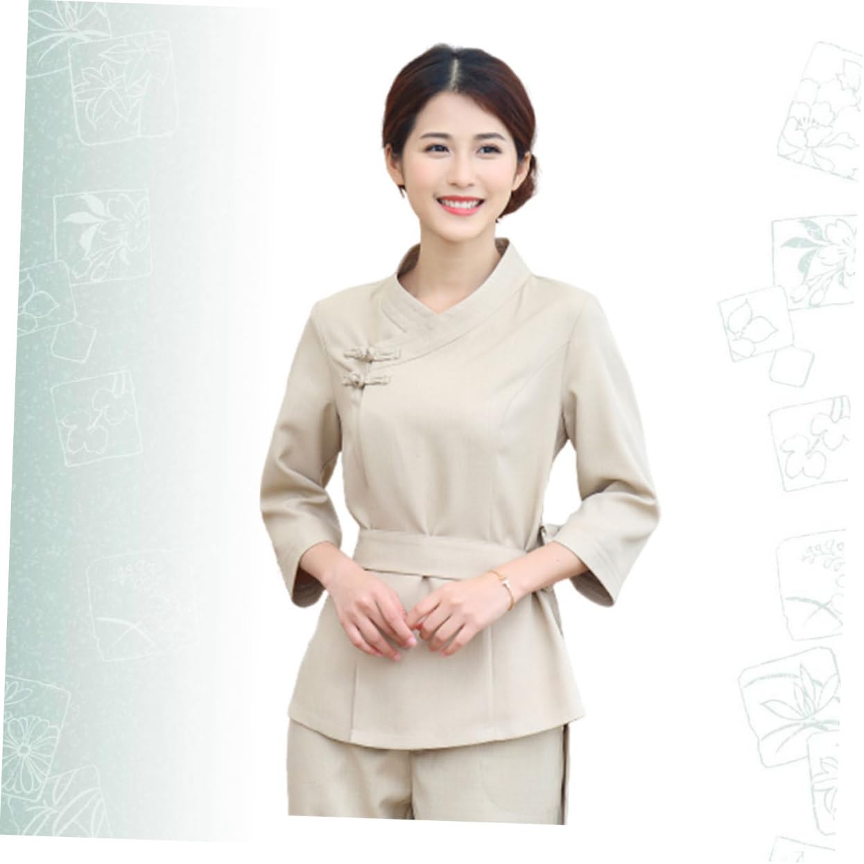 Tecnici Abbigliamento per Spa per Beige Xl e Design e Pratico