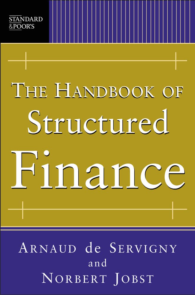 洋書 The Structured Credit Handbook Amazon.com: The Handbook of Structured Finance: 9780071468640: de