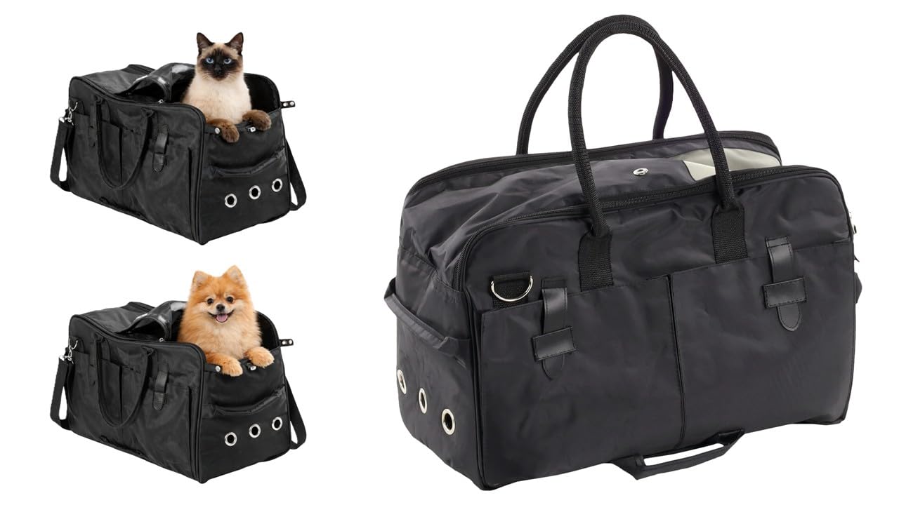 Karlie 62054 torba do noszenia No Limit L: 43 cm szer.: 24 cm wys.: 29 cm czarny