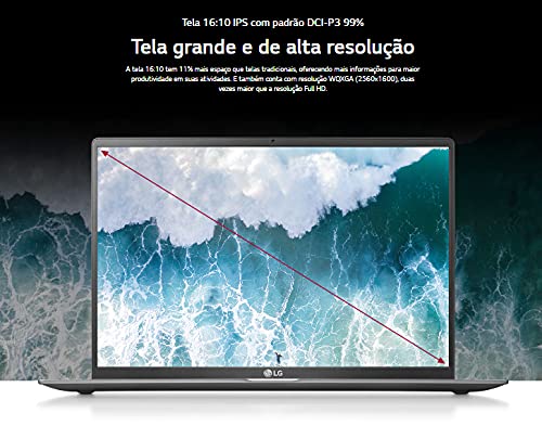 Notebook LG gram 17Z90P - 1.350g, Intel Core i7-1165G7, 16GB