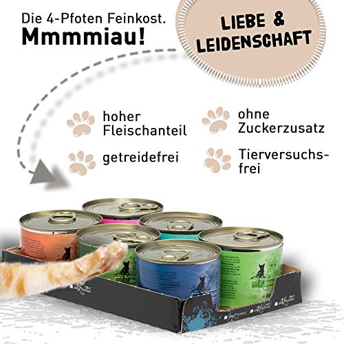 CATZ finefood Gatto Fodera Multi Pack II 6 X 200g