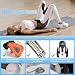 Oberschenkeltrainer, 15-70 lbs Beckenbodentrainer für Frau, Multifunktionaler Gesäßtrainer, Po Trainer mit Resistance Bands, Beinpresse für Zuhause, Beckenboden Trainingsgerät zum Formen (Black)