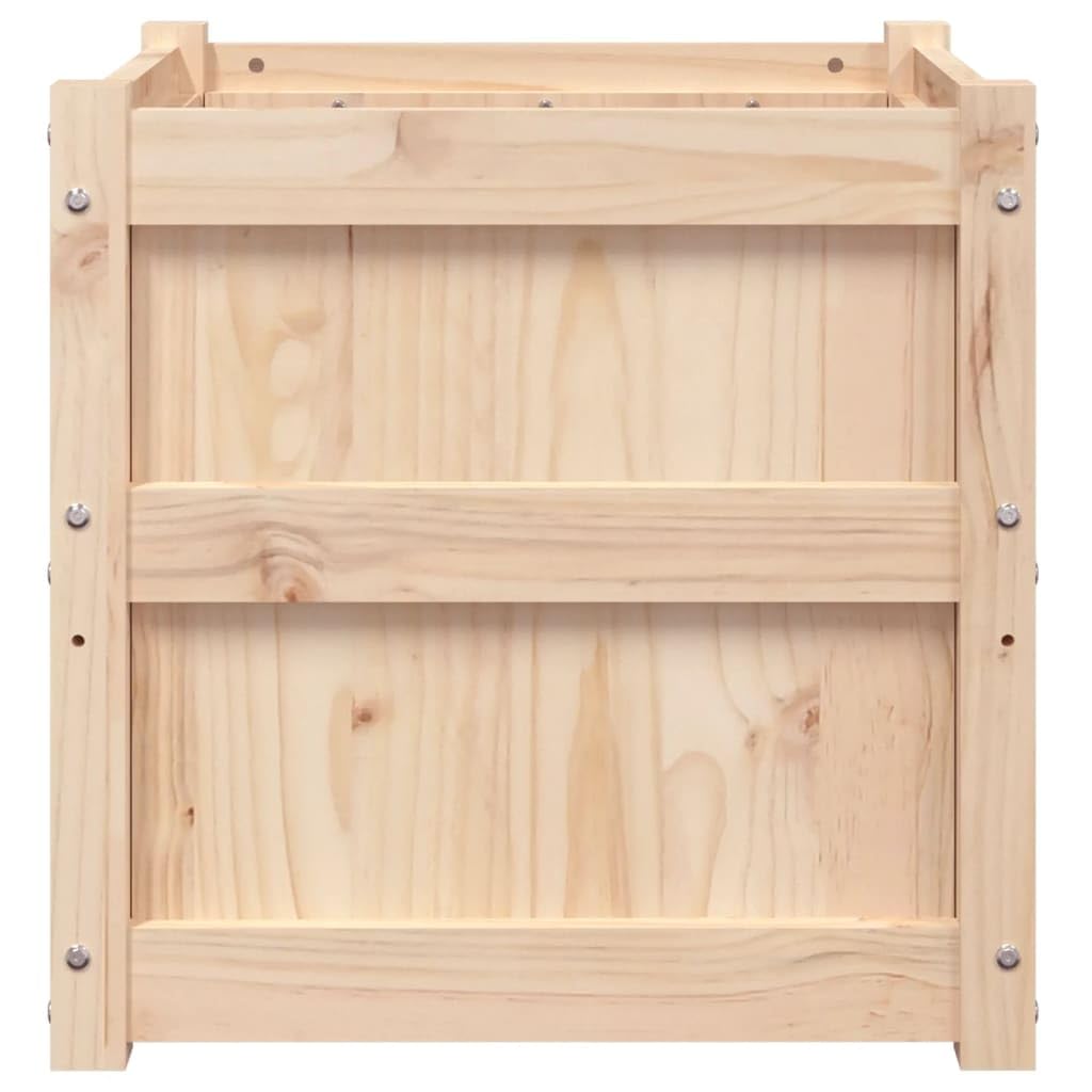 Generic Drewniana Sadzaca, 50x50x50 Cm Sosna Ogrodowa o Ogrodzie o Dużej Pojemności, do Dekoracji i Sadzenia DIY