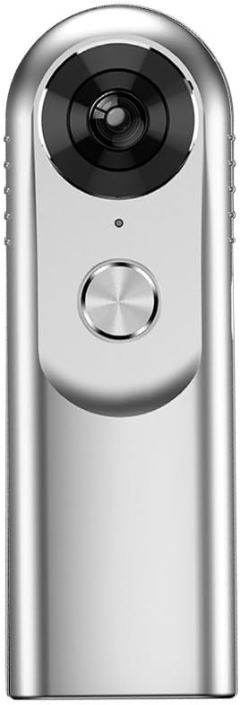 360 Camera HD Fisheye Action Video Camera Silver