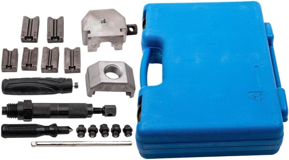 Hydraulic Double-Bender for Brake Lines Fuse Hydraulic Flaring Tools Kit 18pcs