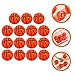 MAGICLULU 15Pcs Basketball Pencil Sharpener Manual Pencil Sharpener Cute Hand Pencil Cutter for Kawaii Stationery Office Supplies