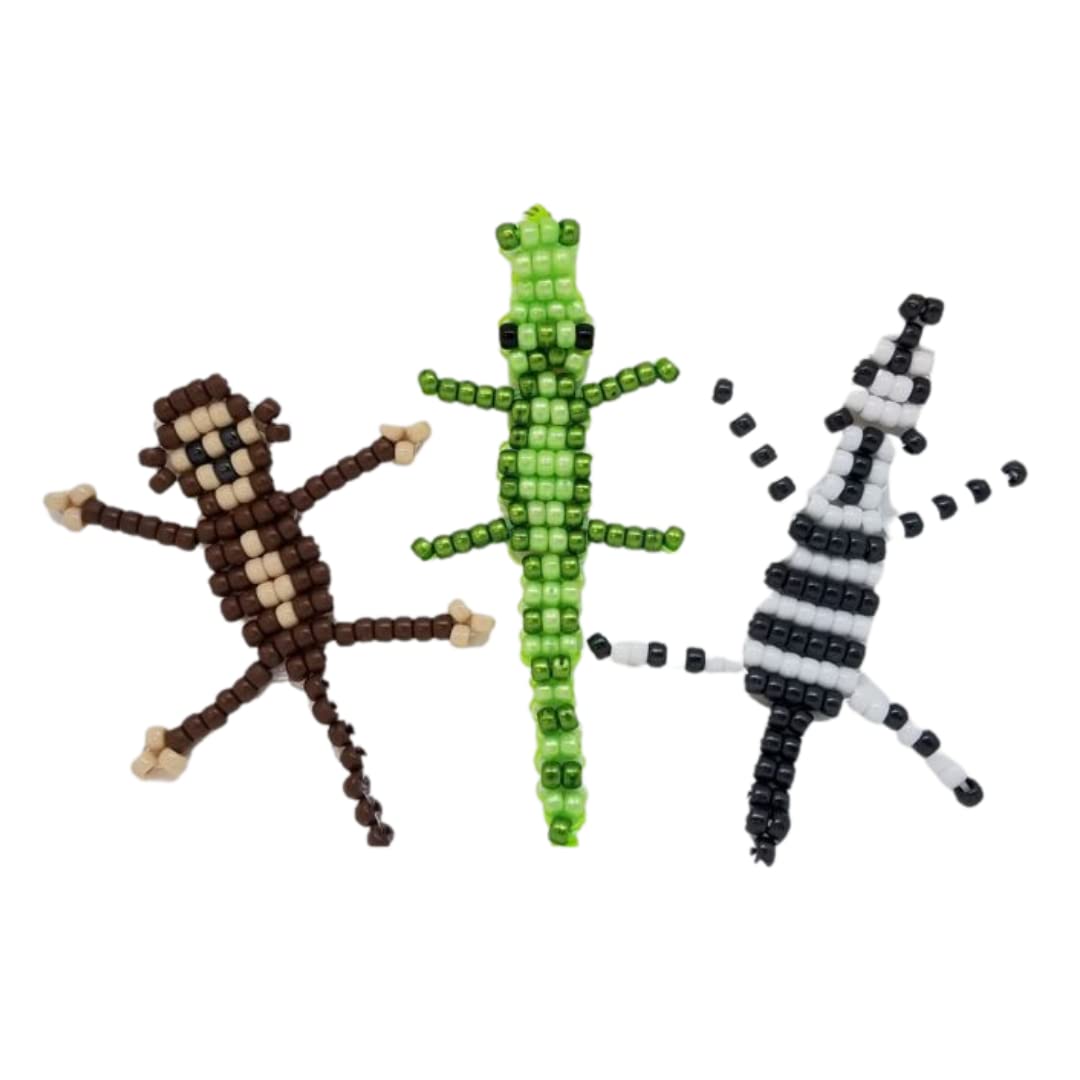 Ink and Trinket Kids Jungle Craft Kit, Create Your Own Bead