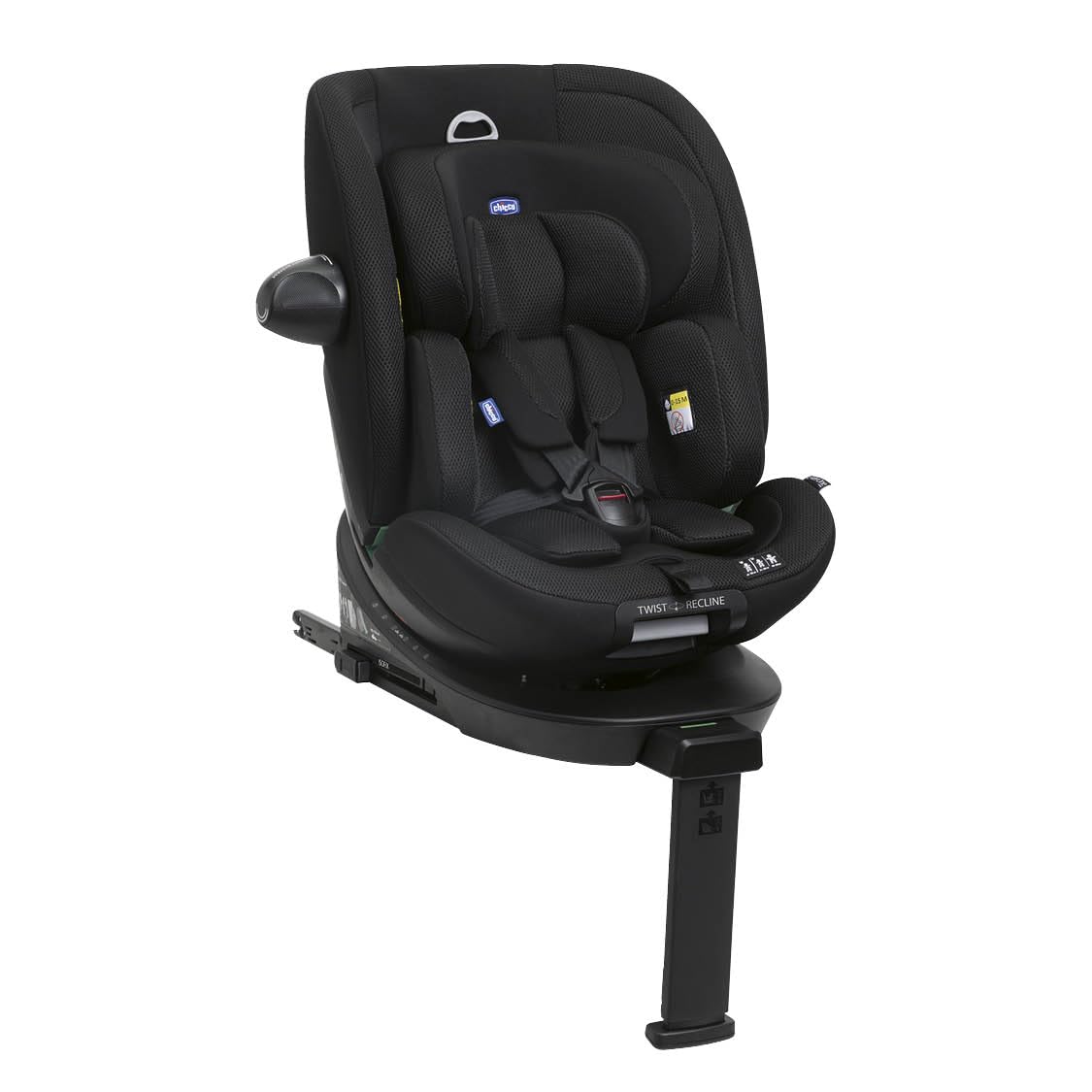 Chicco Everone I-Size Autositz mit Isofix-Basis, von 0 bis 36 kg, von 40 bis 150 cm, ECE R129/03, 360° drehbar und neigbar, Gruppe 0+/1/2/3, von 0 bis 12 Jahren