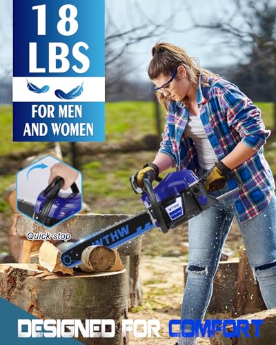 WTHW 58cc Gas Chainsaw