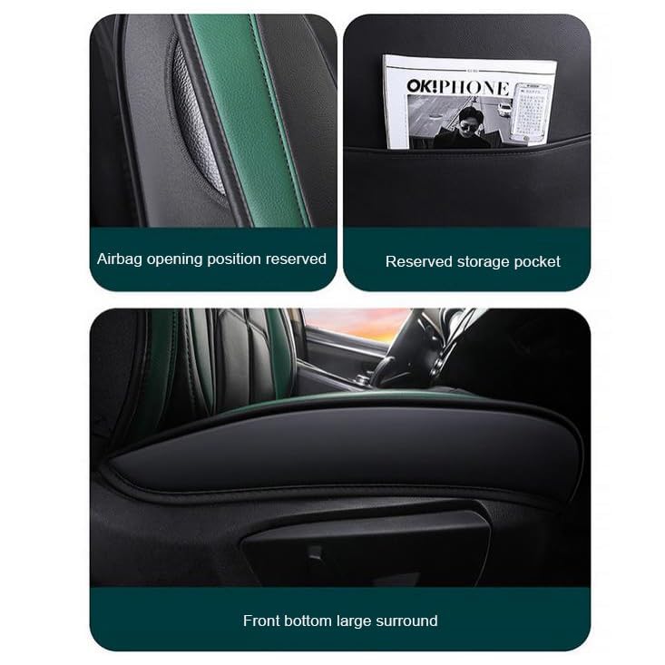 Auto-Sitzbezug Komplettset,für Mazda MX-5 MX5 Miata Roadster (Type ND NC NB NB-FL NA) 1989–2024 Auto-Schonbezüge die Vordersitze Rückbank Autositzbezüge Set Auto-Zubehör Innenraum,D