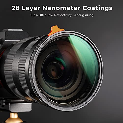 K&F CONCEPT 49mm Variable ND Filter ND3-ND1000 (1.5-10 Stops) - Image 4