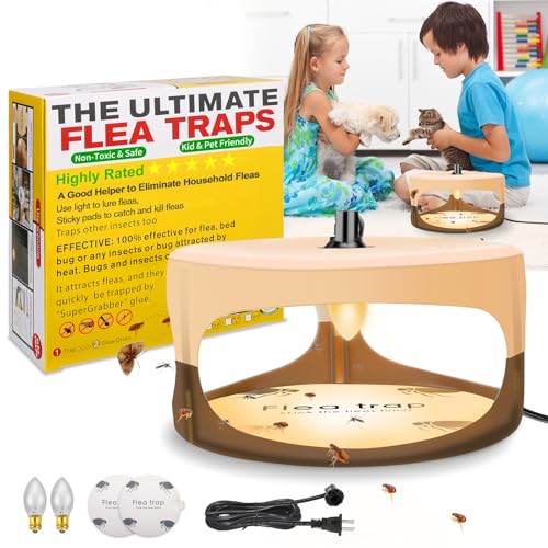 Indoor Flea & Bed Bug Light Trap (1 Pack)