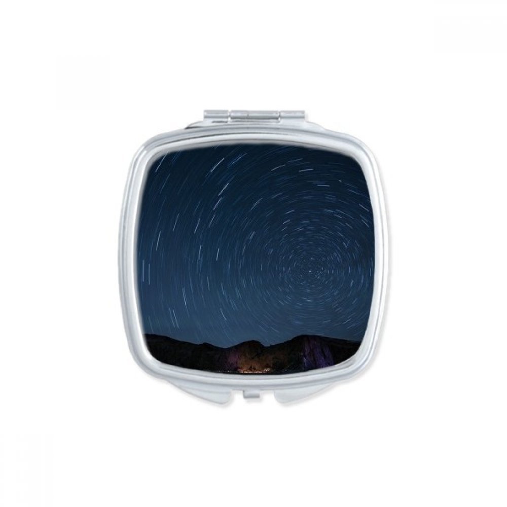 Miroir compact paysage etoiles cadeau mignon pour femme