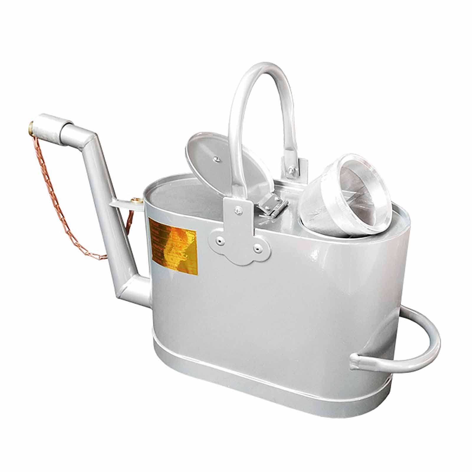 Jerrycan en métal pour carburant avec bec idéal pour les trajets en camping-car