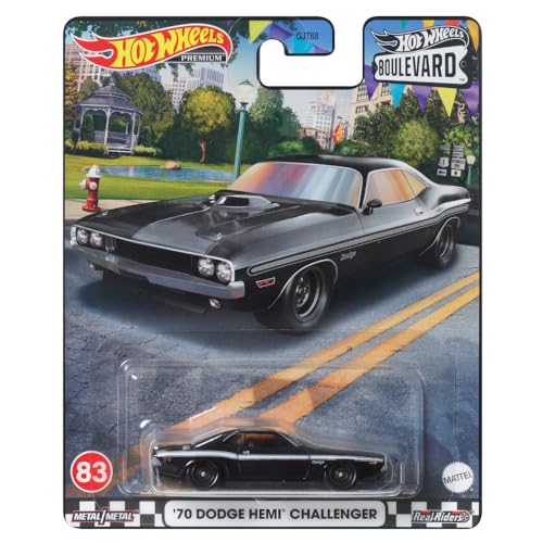 Hot Wheels Boulevard - '70 Dodge Hemi Challenger HKF25 miniatura 5