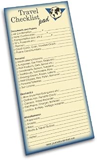 Travel Checklist Pad