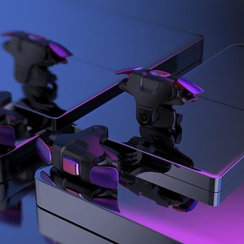 Miniatura 12 de Mikikit Phone Grip Controller 3 Pairs Gamepad Assist Mobile Game Handgrip Aim Fire Trigger for Phone Mobile Triggers Gaming s Durable Game Three 3