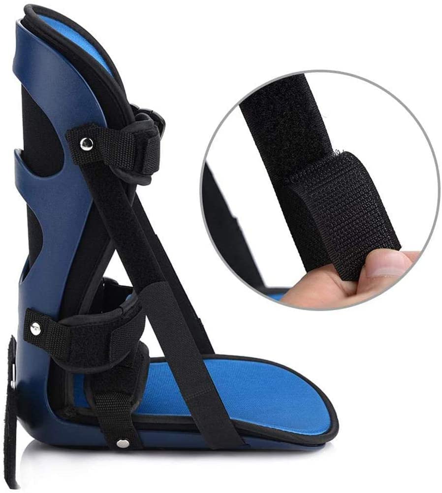 Soporte De Fijación De Férula para Fascitis Plantar, Soporte De Ortesis De Caída De Pie con Alfombrilla Antideslizante, Herramienta De Recuperación De Fractura