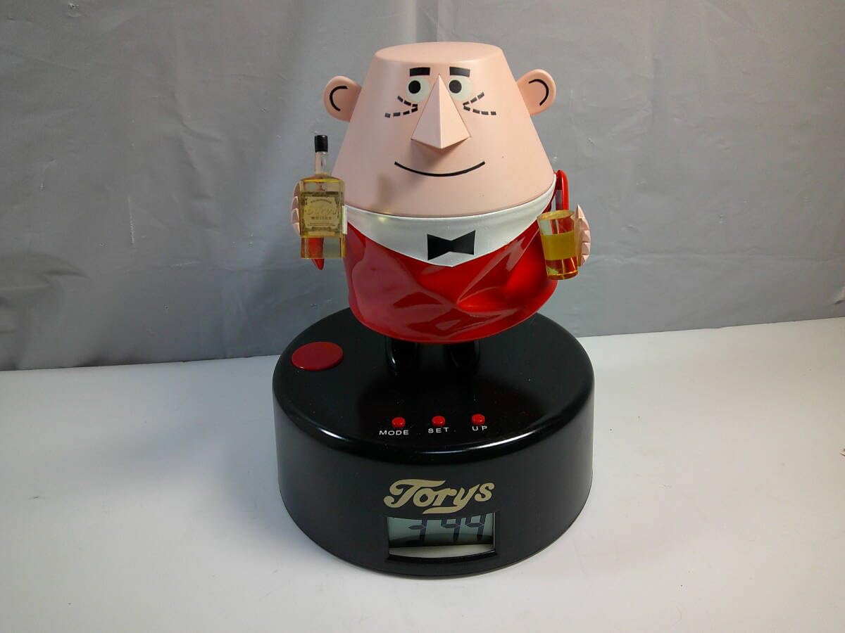 ダンシング アンクルトリスサンタ 目覚まし時計 サントリー トリス 