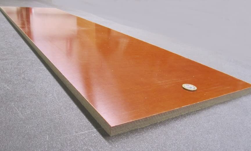 Micarta Linen LE Hojas fenólicas .500" (12") de espesor x 12" x 48"