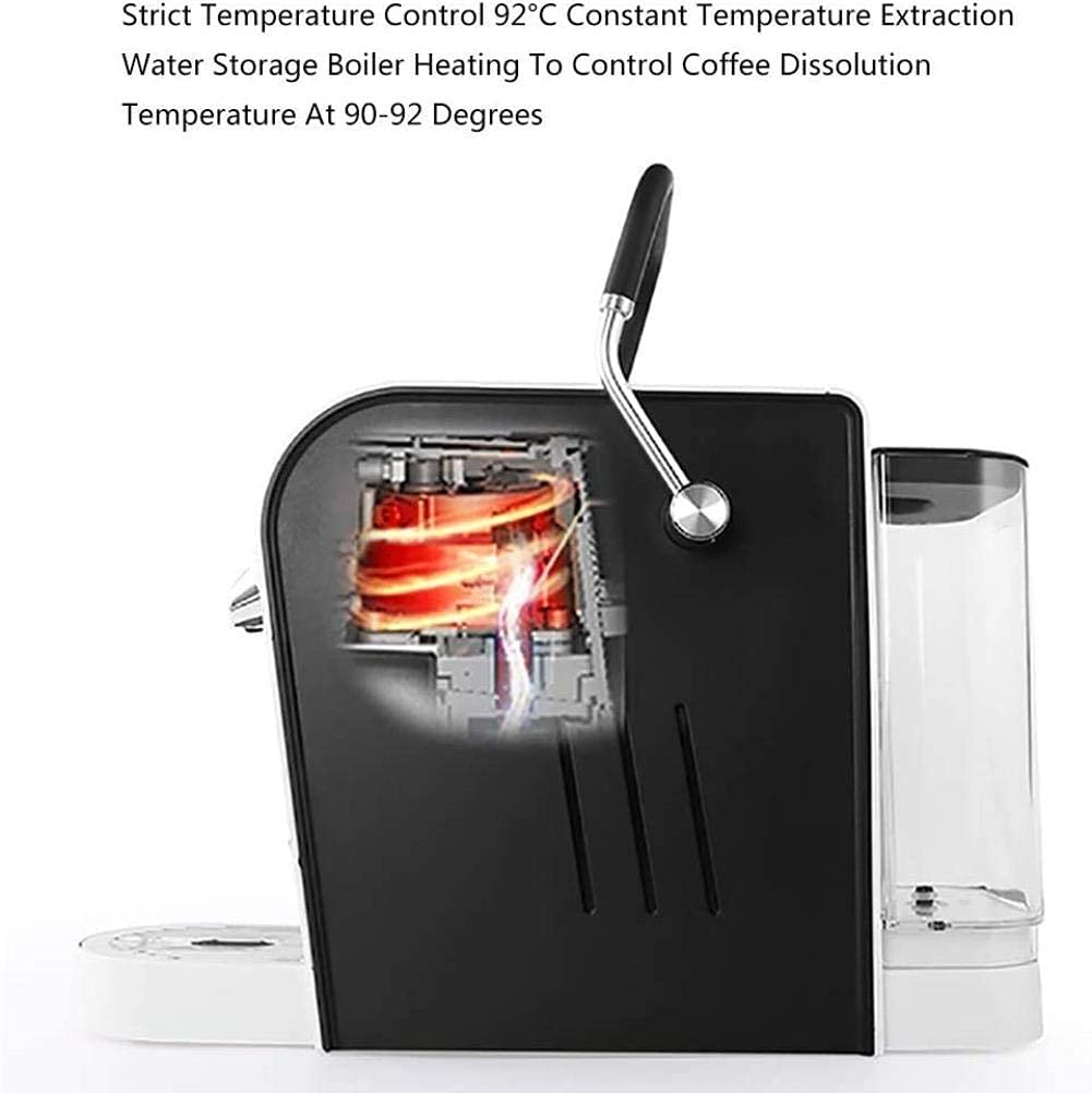 Macchina per caffè Espresso Portatile, Compatibile con macinato, Piccola Macchina da Viaggio azionabile manualmente, Adatta Ufficio, casa e in, Risparmio