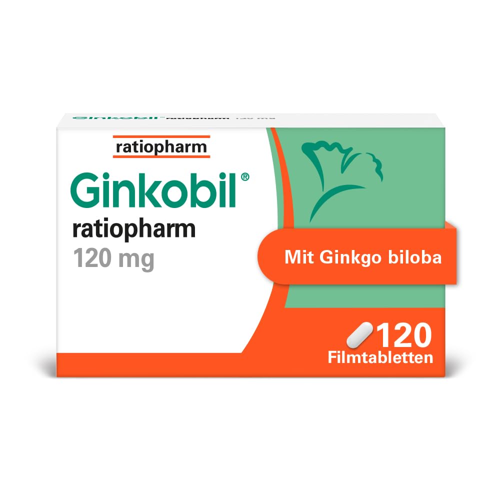 Ginkobil® ratiopharm 120 mg Filmtabletten, 120 Filmtabletten