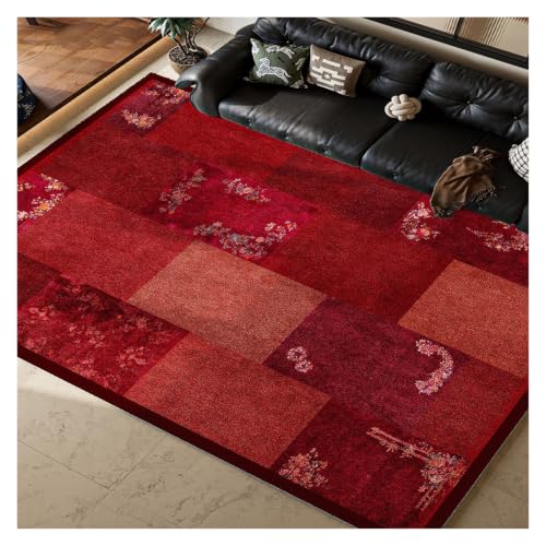 Tapis de salon rétro lavable pour balcons et sols difficiles - 2