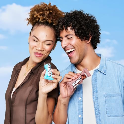 built bar puff protein bars variety pack collagen on-the-go snacks breakfast bar mixed sampler 12 pack