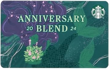Starbucks Starbucks Cards Anniversary Blend 2024 Cards