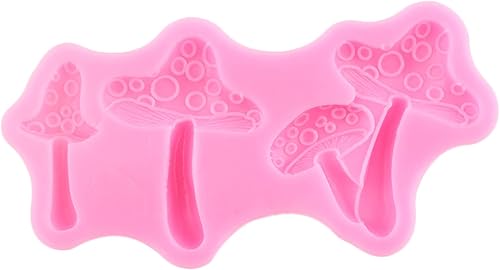 Miniatura 9 de Mujiang Molde de silicona para hongos, hongos, verduras, fondant, dulces, para decoración de pasteles, decoración de cupcakes, pasta de goma de