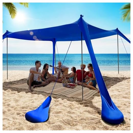 Best large fishing umbrella Beach Tent Sun Shelter 10x10FT Canopy