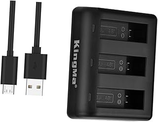 UKCOCO Carregador De Câmera Carregador USB Carregador De Bateria De Câmera De Substituição Carregador De Bateria Portátil Carregador De Bateria Carregador De Bateria Portátil Carregador