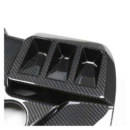 Protector de capó en carbono forjado seco para moldura de motor BMW 3