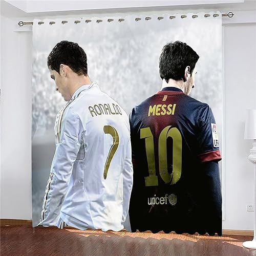 Shaari Vorhänge Gardinen mit Ösen, Vorhang Blickdicht, Verdunklungsvorhänge, Fensterdekoration, Schlafzimmer Wohnzimmer & Kinderzimmer Deko, Blackout Curtain 2er Set