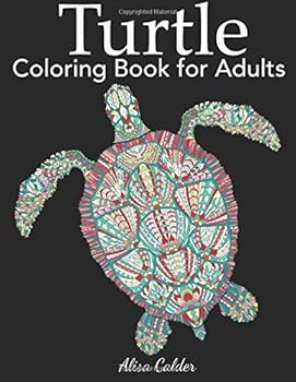 Paperback Turtle Coloring Book for Adults Book