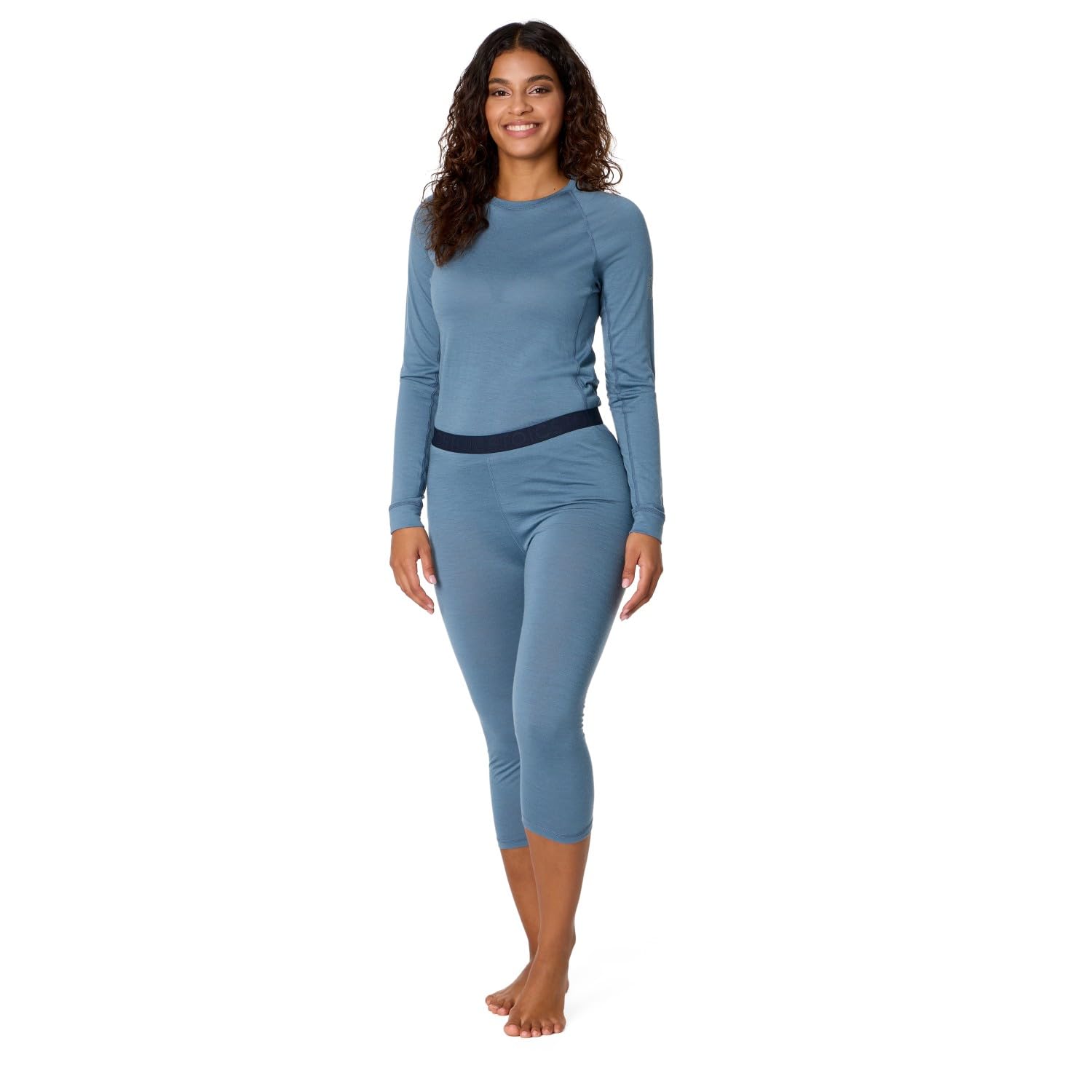 Stoic Damen Women's Merino180 BengtSt. 3/4 Pants Merinounterwäsche 100% Merinowolle