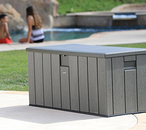 Image of LIFETIME Outdoor Storage Box, 150 Gallon