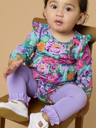 Image of RuffleButts Baby /Toddler Girls Footless Ruffled Tights