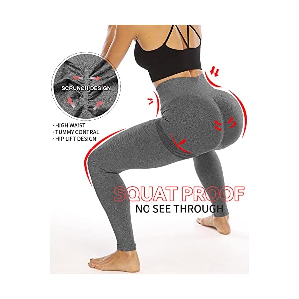 Scrunch-Butt-Lifting-Seamless-Leggings-for-Women-High-Waist-Tummy-Control-Vital-Yoga-Pants-Gym-Workout-Running-Tights Scrunch Butt Lifting Seamless Leggings for Women Tummy Control High Waisted Vital Yoga Pants Gym Workout Legging Tights