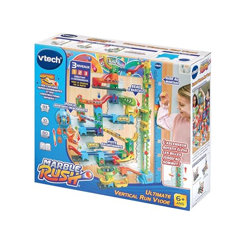 Circuit à billes électronique avec effets sonores VTech Marble Rush V100E