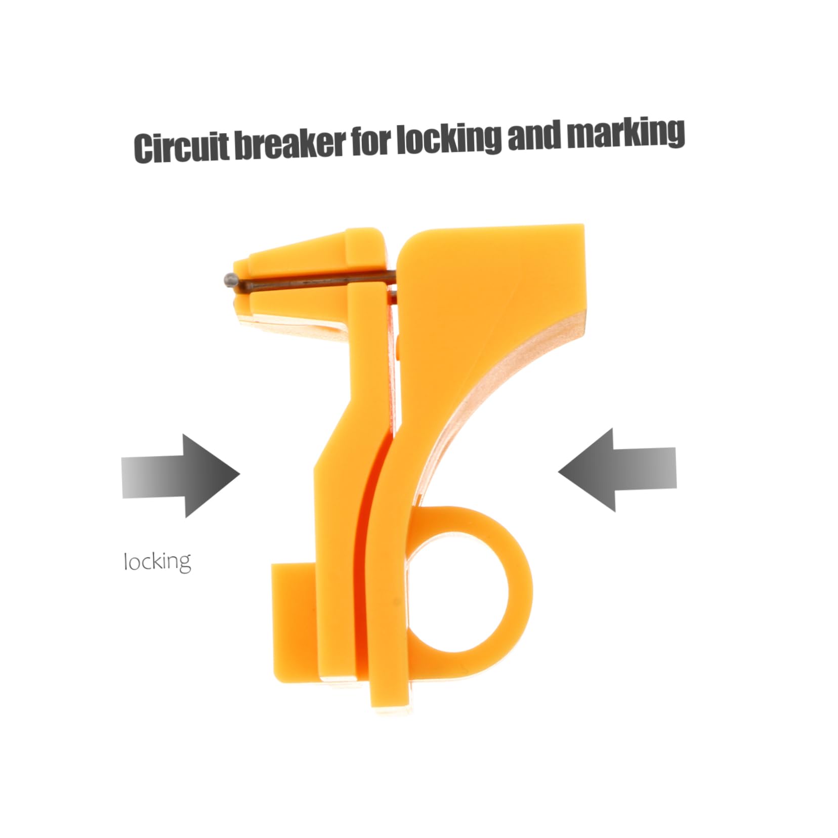 ULTECHNOVO Electrical Circuit Breaker Lockout 5pcs Lockout Buckles Breaker Locks Miniature Lockout Pin Essential Safety Accessory