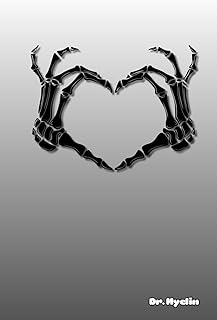 Medical Notebook: Skeleton Hand Heart Bone Journal: 160 Pages College Ruled, 6x9 Lined Notebook for Orthopedic & Radiology Students, Medicine Lover ... Clinical Pearls and Surgical Rotation Diary