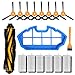 KEEPOW Kit Accesorios de Recambio para Cecotec Conga Excellence 990 Robot Aspiradora,Mega Pack, Set de 17 pcs