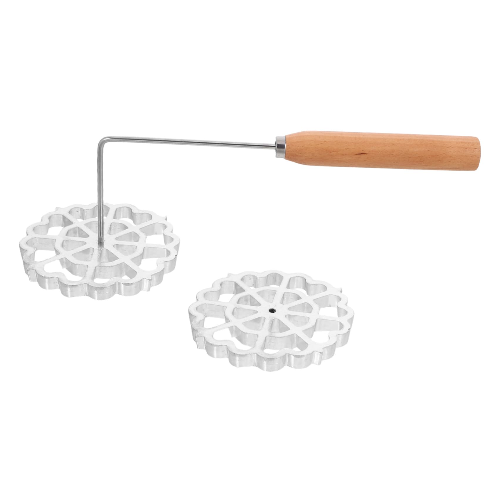 Stampo Per Biscotti e Forma Fiore in Alluminio e Accessorio Per Decorare Torte Per Cuocere e Lievitazione Casa