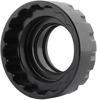 Hellery 自転車チェーンリングロックリング取り外し取り付けツール修理ツール交換用チェーンホイールソケットM9100 M7100 M8100用