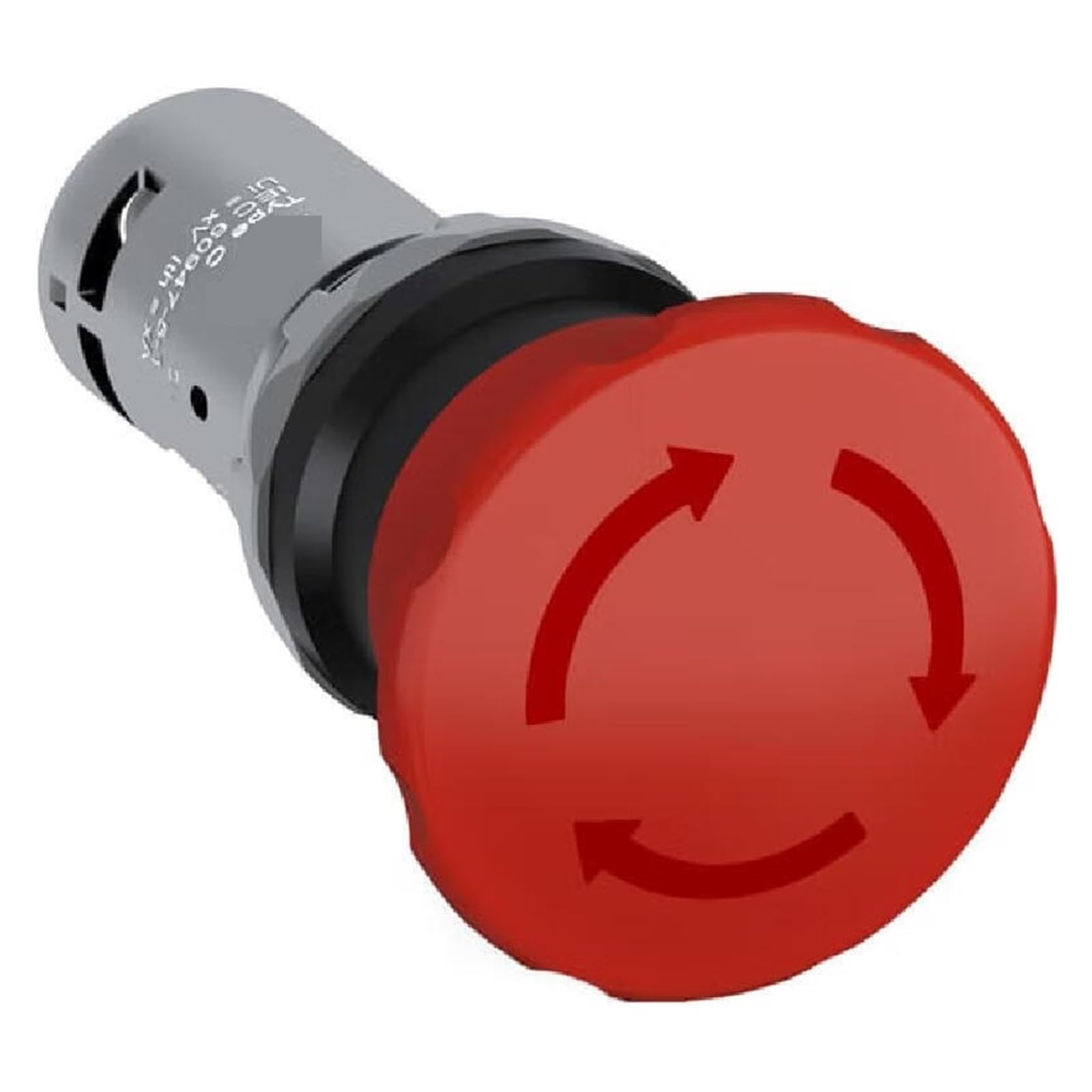 Botón de parada de emergencia serie CE (sin luz), rojo; CE4T-10R-01
