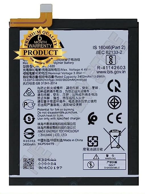 Image of Original LC-620 Battery for Nokia 7.2 and 6.2 Battery Battery with 6 Months Warranty****(P135)