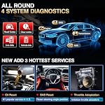 LAUNCH CRP123 V2.0 OBD2 Scanner-2026 Nouveau modèle moteur / ABS / SRS / Outil de diagnostic de transmission SRS Lecteur de code de coussin gonflable,3 Reset Oil Service/Throttle Relearn/SAS Reset,Lifetime Update NO Taxe