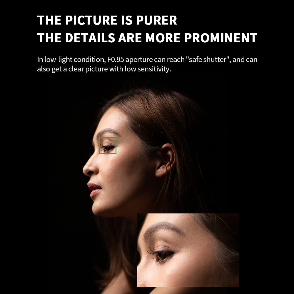 Amazon.co.jp: 7artisans 七工匠 50mmF0.95 単焦点レンズ 大口径